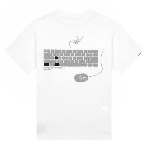 ROUX BASE SCHOOL DONT FORGET TEE (WHITE)